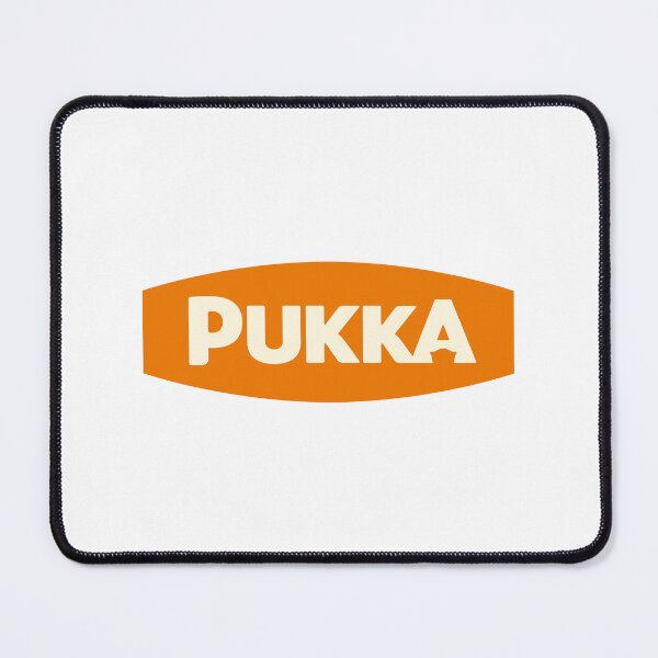 Item preview, Pukka Pies Logo – Orange Oval Badge with Cream Lettering designed and sold by Motherpearl.
