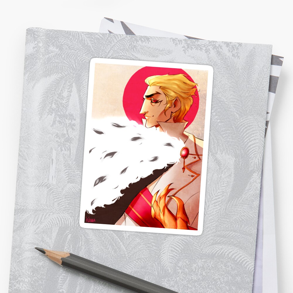  Count Lucio  Sticker  by AlwaysElevenses Redbubble