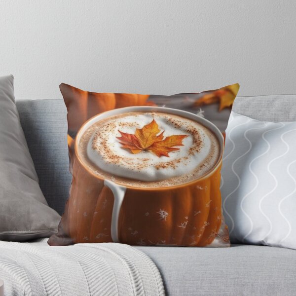 Item preview, Cozy Pumpkin Spice Latte Mug — Autumn Coffee and Fall Leaves designed and sold by LYAN-STORE.