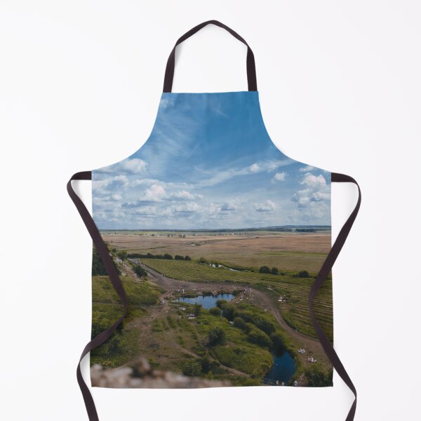 Item preview, High Angle View Of Open Countryside And Small Lake designed and sold by Ayubaslatere.