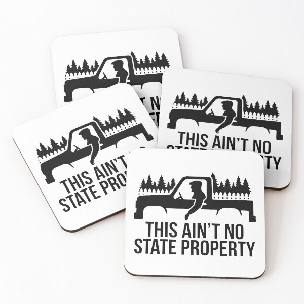 Item preview, This Ain't No State Property Funny Farmer Pickup Truck Quote designed and sold by LoFizzy.