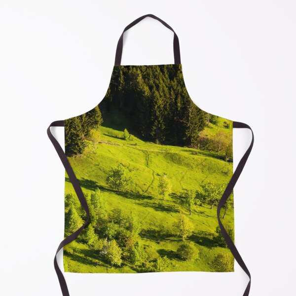 Item preview, Sunlit Green Hillside Bordered By Dense Forest designed and sold by Ayubaslatere.