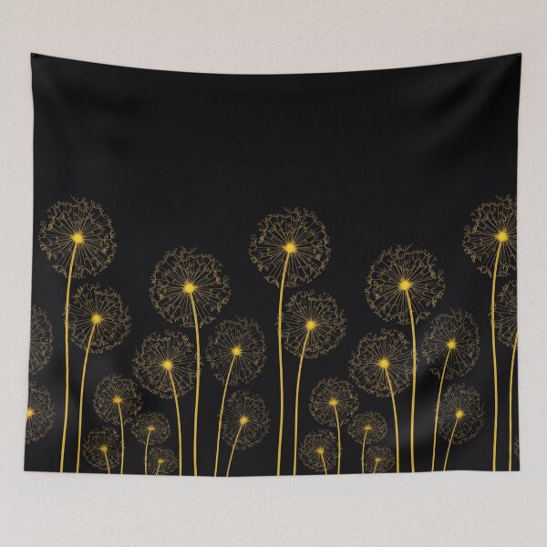 Item preview, Yellow dandelion  designed and sold by Yamy Morrell Art and Design.