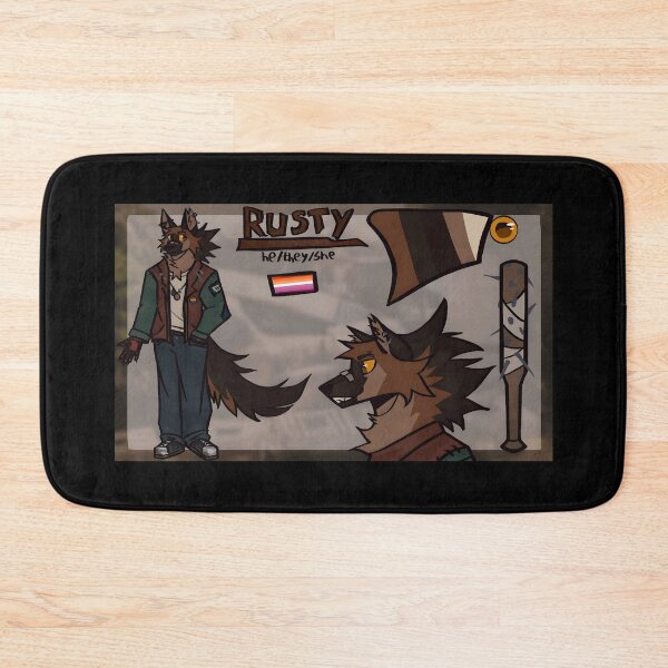 Item preview, Rusty Character Design with Pride and Details designed and sold by PeaceTypo.