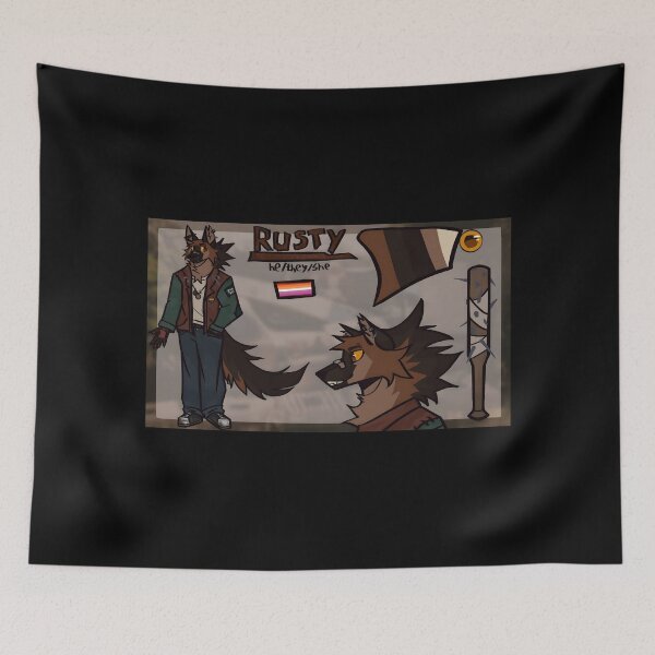 Item preview, Rusty Character Design with Pride and Details designed and sold by PeaceTypo.