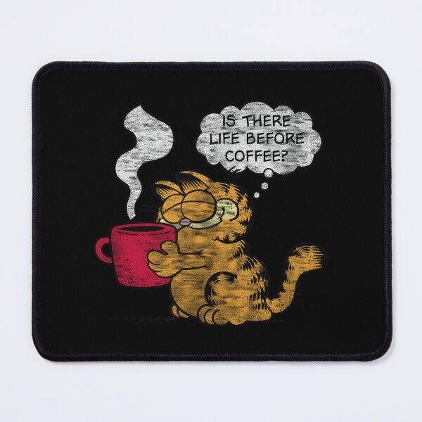 Item preview, Is There Life Before Coffee Thought Bubble Sarcastic Cartoon designed and sold by rebmanst.