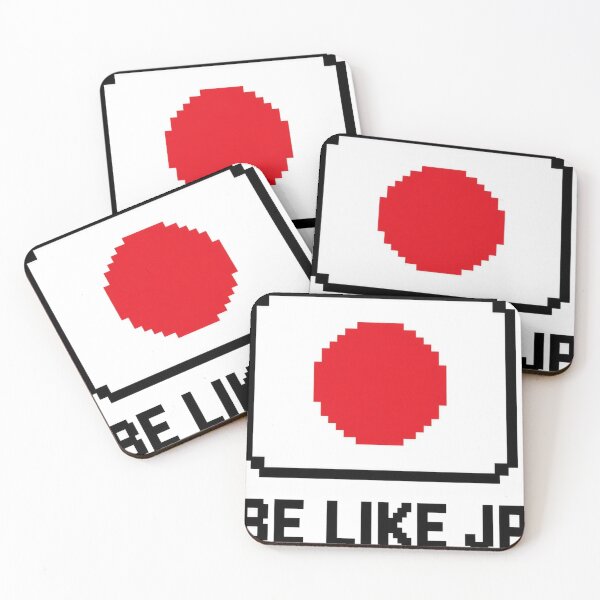 Item preview, Be Like Japan Pixel Flag - 8 Bit Hinomaru designed and sold by Acta Diurna Supply.