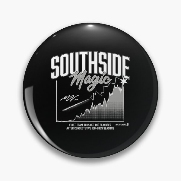 Item preview, Chicago Baseball South Side Magic Playoff Probability Chart designed and sold by Decoration Ideas.