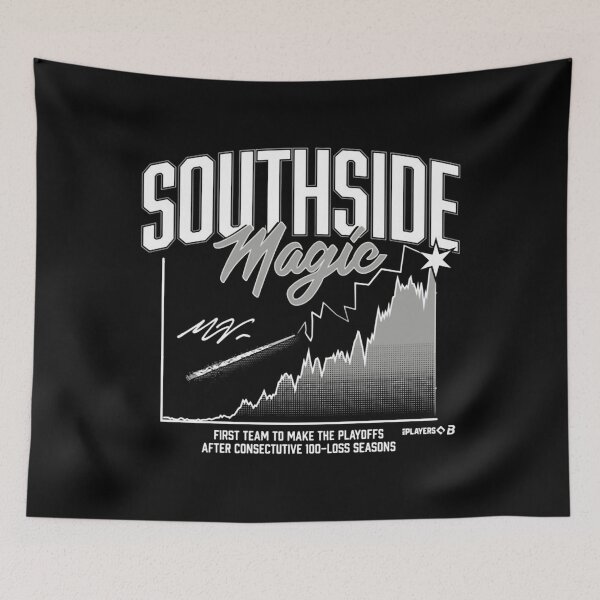 Item preview, Chicago Baseball South Side Magic Playoff Probability Chart designed and sold by Decoration Ideas.