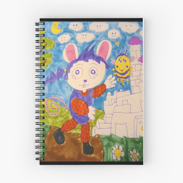 Item preview, Whimsical Baby Mouse and Bee Adventure designed and sold by PeaceTypo.
