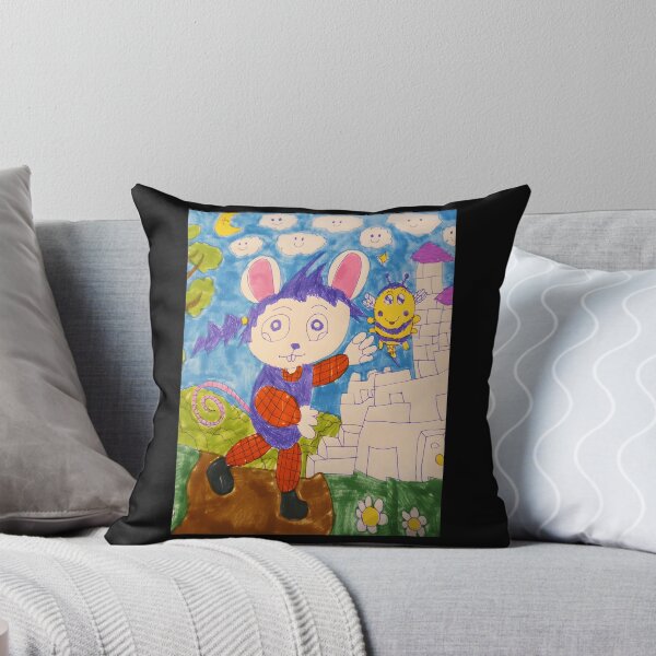 Item preview, Whimsical Baby Mouse and Bee Adventure designed and sold by PeaceTypo.
