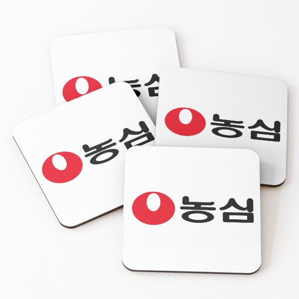 Item preview, Nongshim Logo – Red Oval Symbol with Korean Hangul Lettering designed and sold by Motherpearl.