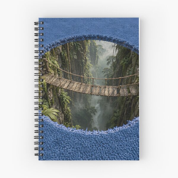 Item preview, Blue Rug Jungle Chasm designed and sold by DrawingAndText.