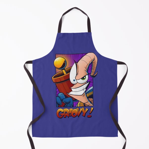 Artikelvorschau, Earthworm Jim Groovy Videospiel Retro-Cartoon entworfen und verkauft von Epicfunchart.