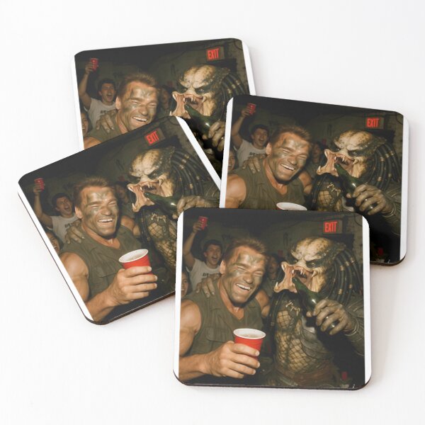 Item preview, Arnolds Schwarzeneggers The Predators A Candid Paparazzi Meme designed and sold by DaveLong.