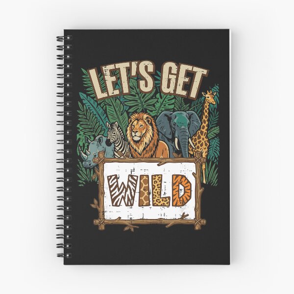 Item preview, Let's Get Wild Safari Animals Wildlife Adventure designed and sold by Moscettakkk.