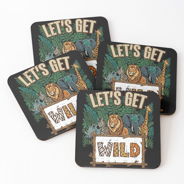 Item preview, Let's Get Wild Safari Animals Wildlife Adventure designed and sold by Moscettakkk.