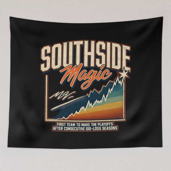 Item preview, Southside Magic Retro Playoffs designed and sold by Decoration Ideas.
