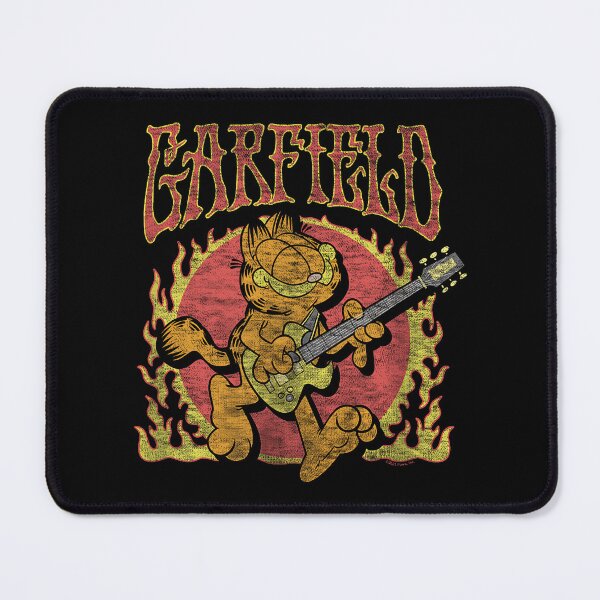 Item preview, Rock N' Roll Music Flames With Guitar Funny Cartoon Cat designed and sold by rebmanst.
