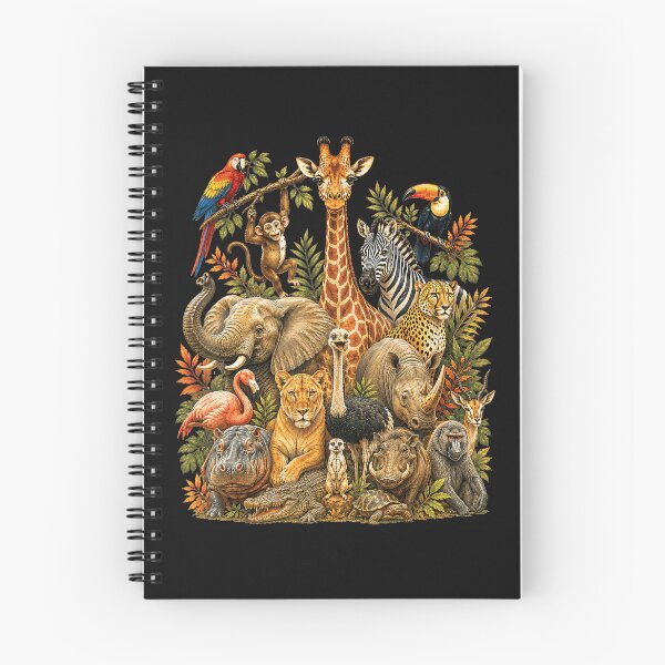 Item preview, African Safari Wild Animals Wildlife Nature Lovers designed and sold by Moscettakkk.