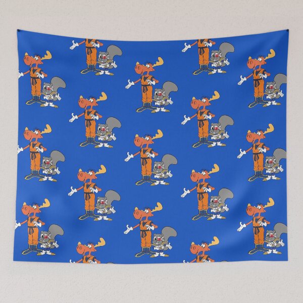 Item preview, Bullwinkle Goku and Rocky Vegeta Dragon Ball Mashup designed and sold by Epicfunchart.