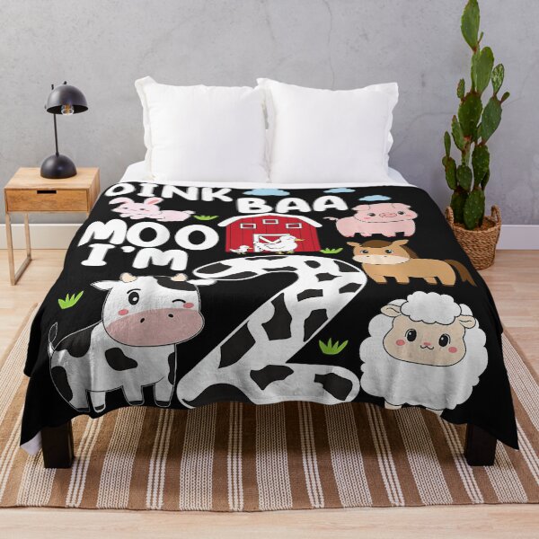 Item preview, Oink Baa Moo I'm 2 Second Birthday Farm Animals Toddler designed and sold by Moscettakkk.