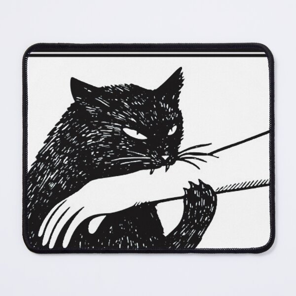 Item preview, Become Ungovernable - Black Cat Biting Hand Funny Meme designed and sold by DaveLong.