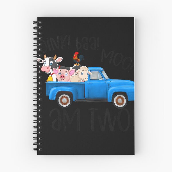 Item preview, Oink! Baa! Moo! I Am Two! Farm Animals Second Birthday Toddler designed and sold by Moscettakkk.