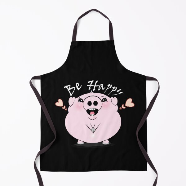 Item preview, Happy Pig with a Big Smile designed and sold by Shirley cute art .