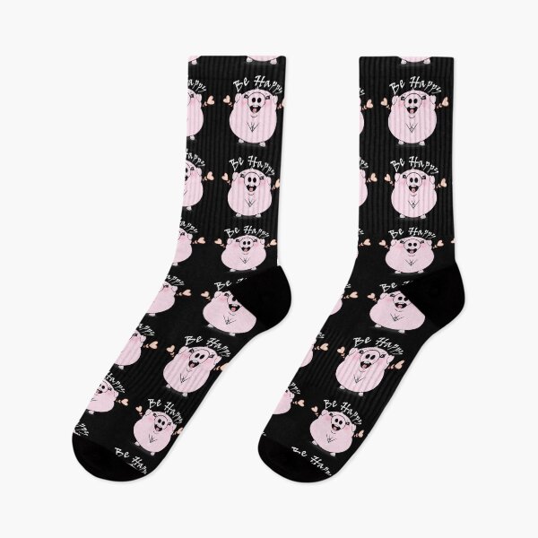 Item preview, Happy Pig with a Big Smile designed and sold by Shirley cute art .