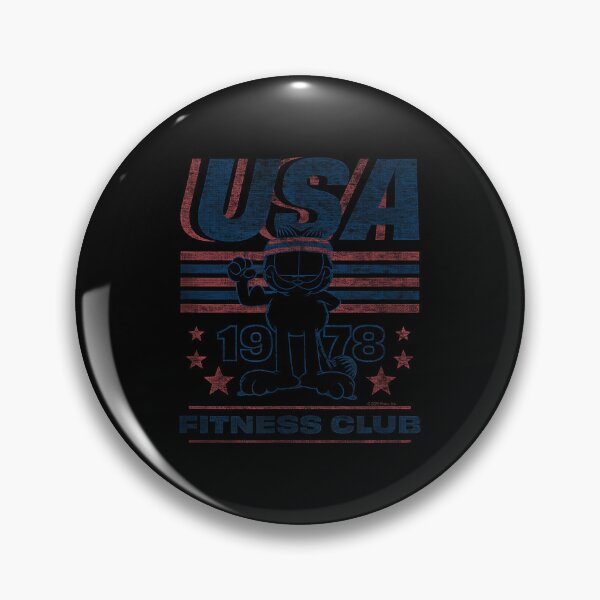 Artikelvorschau, USA Fitness Club 1978 Retro Katzenfigur entworfen und verkauft von rebmanst.
