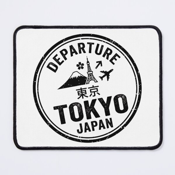 Item preview, Tokyo Passport Stamp Departure Japan designed and sold by fritz-10signer.