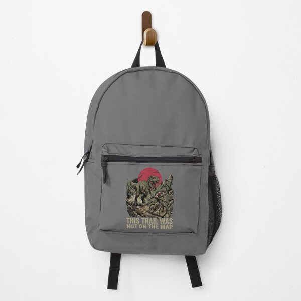 Item preview, This Trail Was Not On The Map Mountain Biking Dinosaur Adventure designed and sold by SofiBlair.