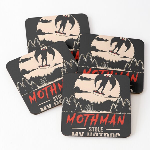 Item preview, Mothman Stole My Hotdog Mothman designed and sold by ScottSears.