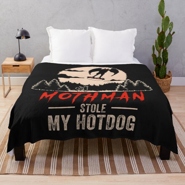 Item preview, Mothman Stole My Hotdog Mothman designed and sold by ScottSears.