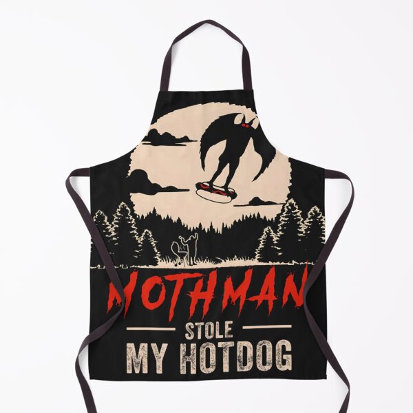 Item preview, Mothman Stole My Hotdog Mothman designed and sold by ScottSears.
