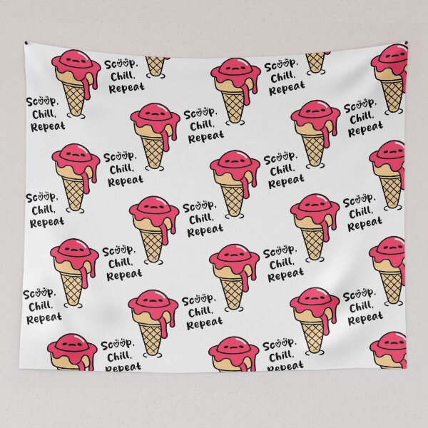Item preview, Gudekurimu - Scoop Chill Repeat designed and sold by elpilyve.