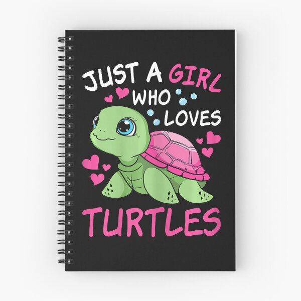 Item preview, Just A Girl Who Loves Turtles | Turtle Lover Gift For Girls | Pet Reptile Owner designed and sold by Moscettakkk.