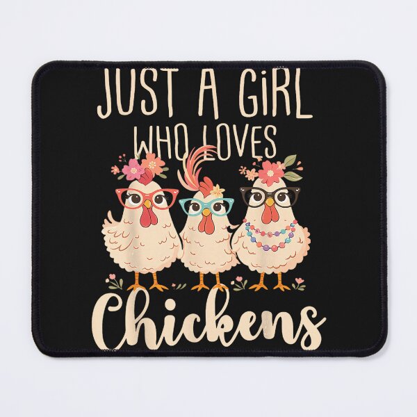 Item preview, Just A Girl Who Loves Chickens Chicken Lover  designed and sold by Moscettakkk.