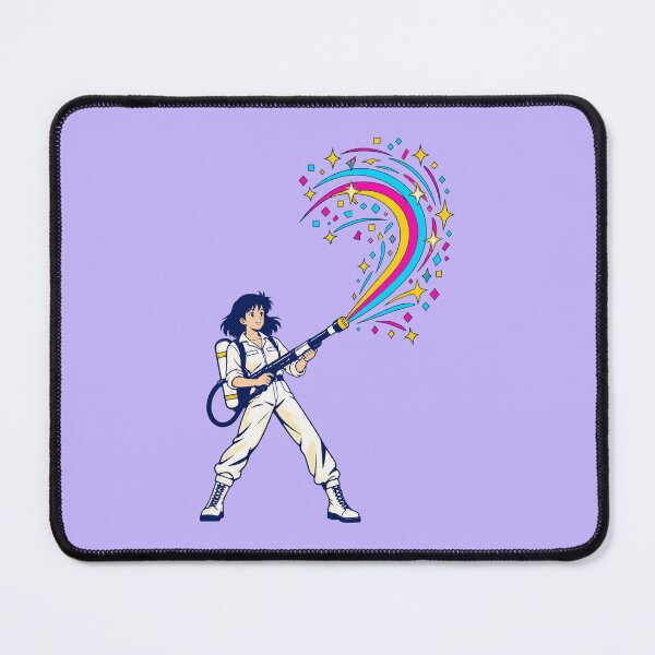 Item preview, Glitter Flamethrower Magical Girl Energy designed and sold by KungPowUnicorn.