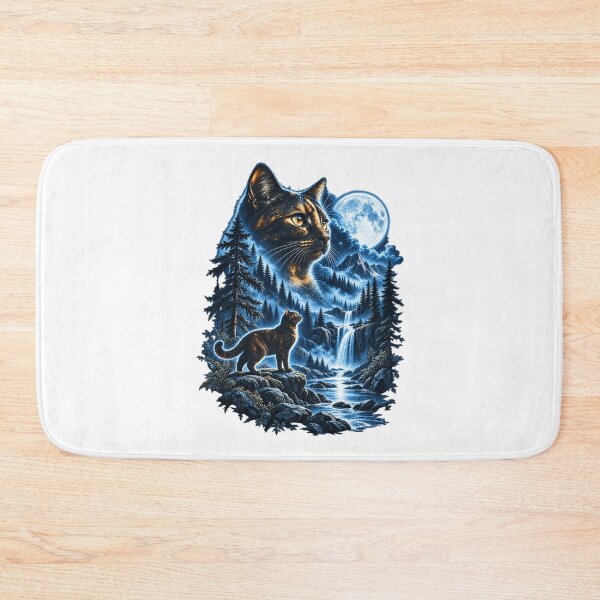 Item preview, Tortoiseshell Cat Howling At Moon Celestial Parody Design personalized gift designed and sold by PositivoC.