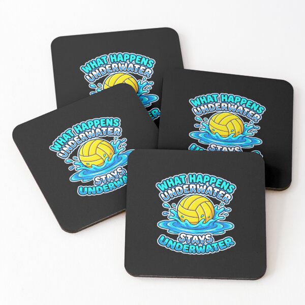 Item preview, What Happens Underwater Stays Underwater Water Polo Player Athlete designed and sold by PopStars1993.