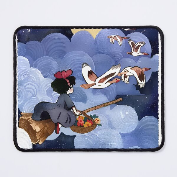 Item preview, Cute kawaii art girl [[kiki's]] -%[ghiblis]%- flying aways gosse designed and sold by Wholanshop.