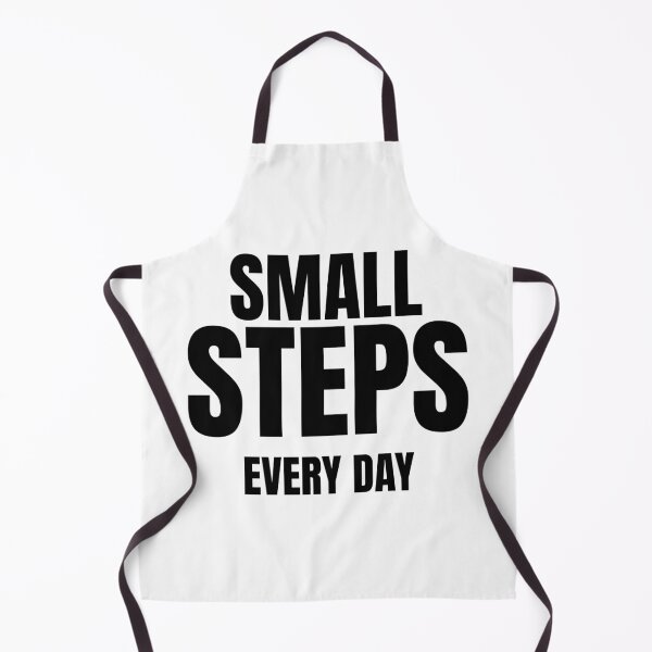 Item preview, Small Steps Every Day | Motivational Quote | Progress & Self Improvement Typography designed and sold by Velora Printss.
