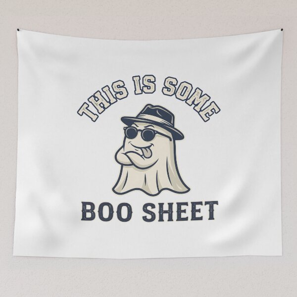 Item preview, Ghost "Boo Sheet" Pun Funny Halloween designed and sold by SoyLamderma.