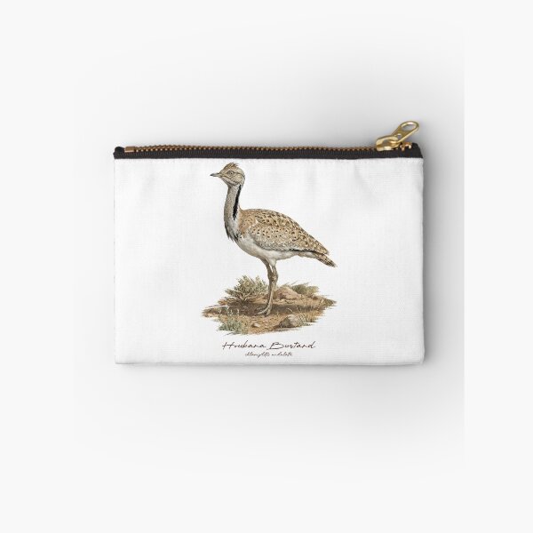 Item preview, Houbara Bustard on Grassland Bird Illustration designed and sold by Takeda-art.