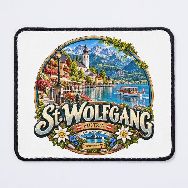Item preview, St. Wolfgang Austria – Wolfgangsee Alps & Salzkammergut Vintage designed and sold by Wandervogel123.