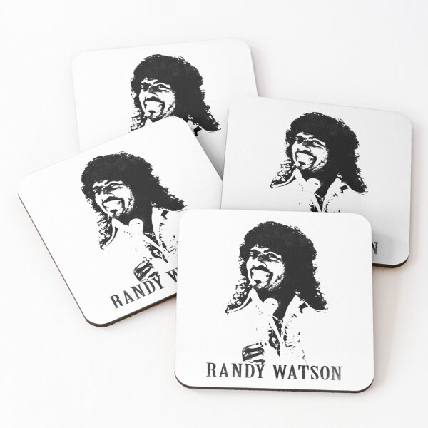 Item preview, RandyWatson Soul Lounge Singer Stencil Black And White Comedy Art designed and sold by EruvynStudiose.