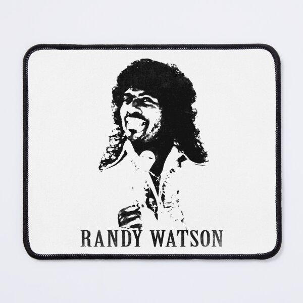 Item preview, RandyWatson Soul Lounge Singer Stencil Black And White Comedy Art designed and sold by EruvynStudiose.