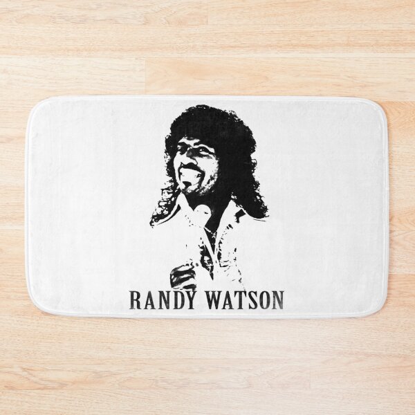 Item preview, RandyWatson Soul Lounge Singer Stencil Black And White Comedy Art designed and sold by EruvynStudiose.